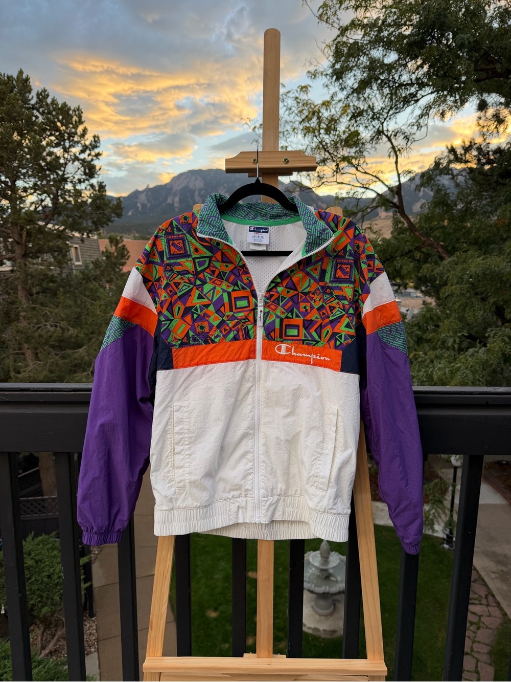 Champion x MTV Limited Edition 90s Colorblock Windbreaker